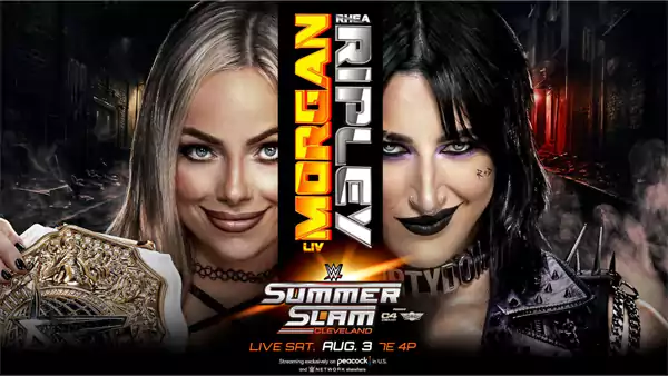 Rhea Ripley vs Liv Morgan at SummerSlam