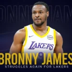 bronny James in lakers