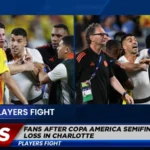 uruguay players fight