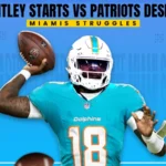 Tyler Huntley to start vs. Patriots Despite Miami’s
