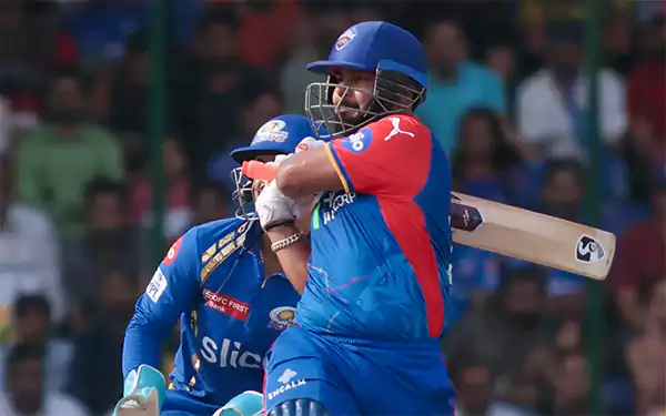 Delhi Capitals 257vs MI