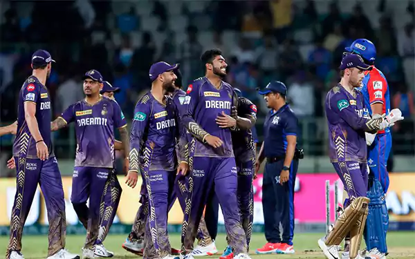 Kolkata Knight Riders 272 vs DC