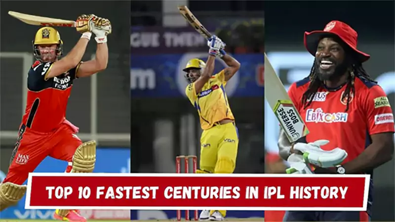 d-Fastest Centuries in IPL History