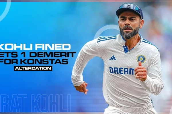 kohli fined 20 match fee