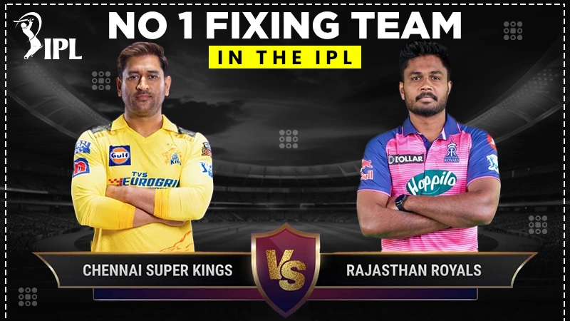 no 1 fixing team in the ipl