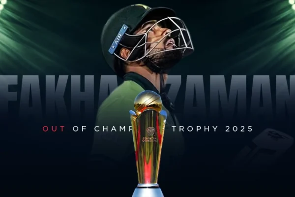 Fakhar Zaman out of CT25