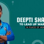 deepti sharma to lead up warriorz in place of healy