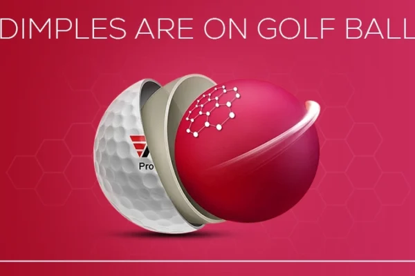 dimples on golf ball