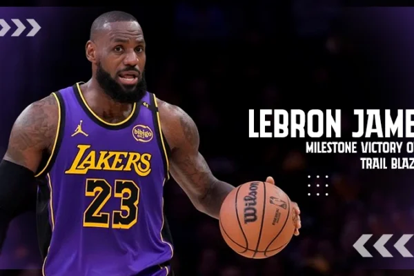 lebron james milestone victory over trail blazers