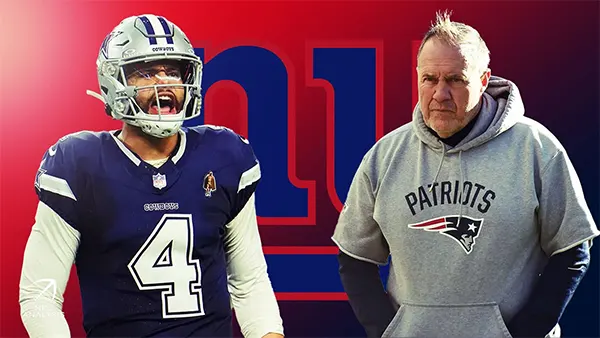 Bill Belichick and Dak Prescott