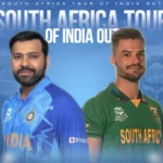 schedule for south africa tour of india out