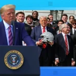 trump hosts ohio state buckeyes at white house