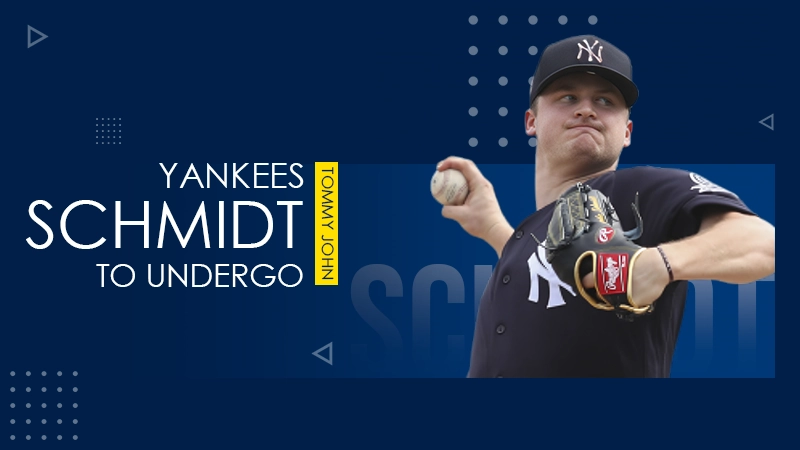 yankees schmidt to undergo tommy john