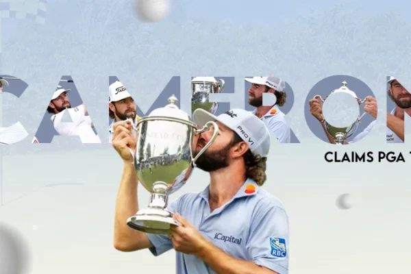 cameron claims pga title
