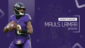 Mauls Lamar Jackson
