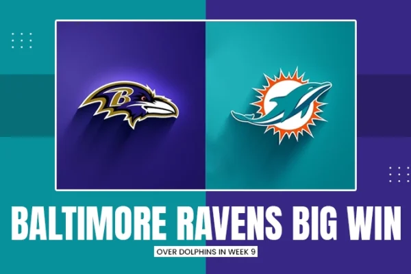 Baltimore Ravens Dominate Miami Dolphins