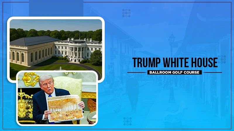 trump white house ballroom golf course