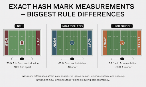 Exact Hash Mark Measurements