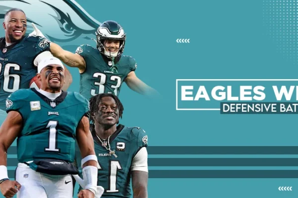 Eagles win defensive battle