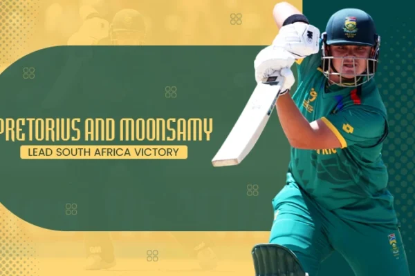 Pretorius and Moonsamy Hundreds
