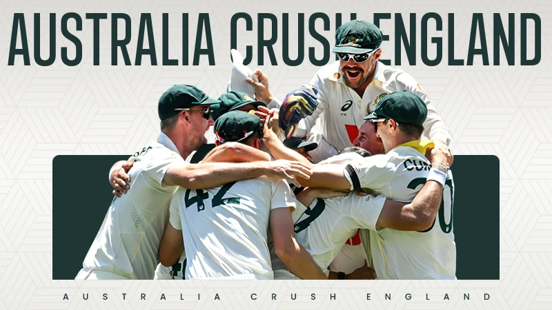 Australia Crush England