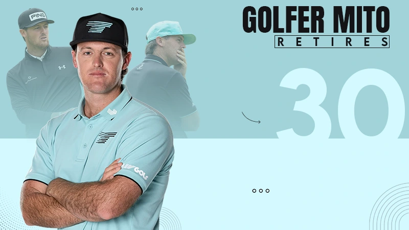 Golfer mito retires