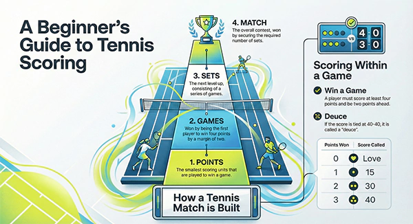 Basic Tennis Scoring