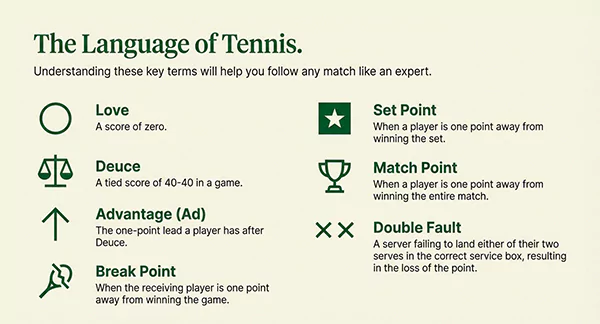 Tennis Scoring Terminology