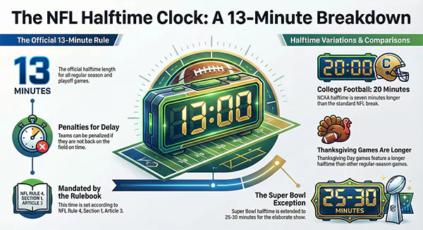 NFL Halftime Durations