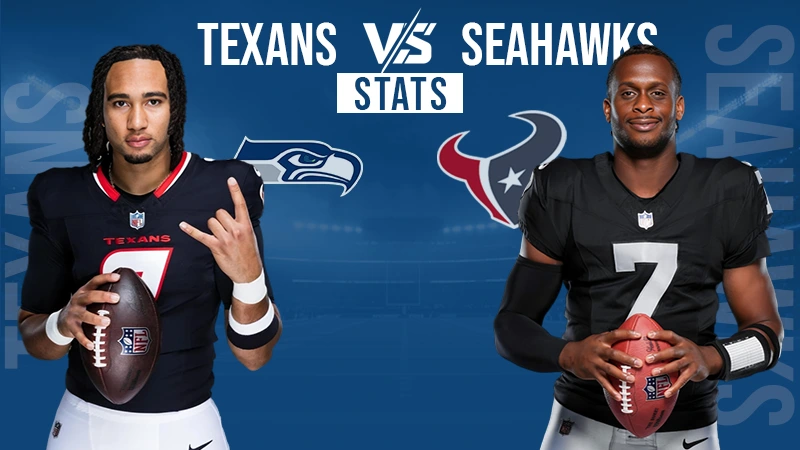 Texans vs Seahawks Stats