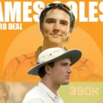 James Coles records deal