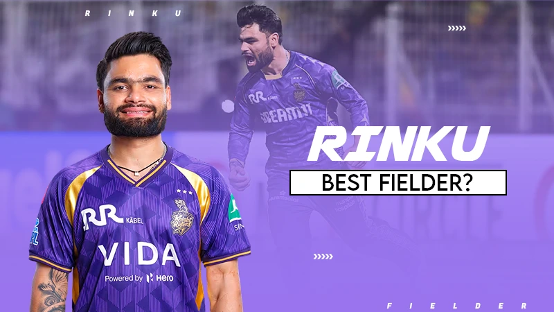 rinku best fielder