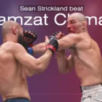 Sean Strickland beat Khamzat Chimaev