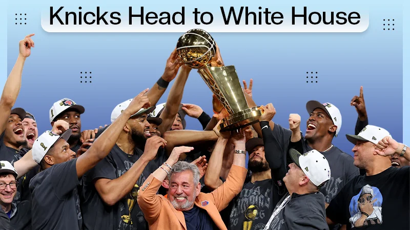 Knicks Head to White House