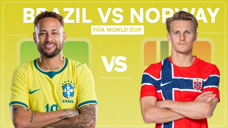 Brazil vs Norway FIFA World Cup