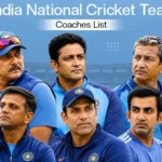 India National Cricket Team Coaches List