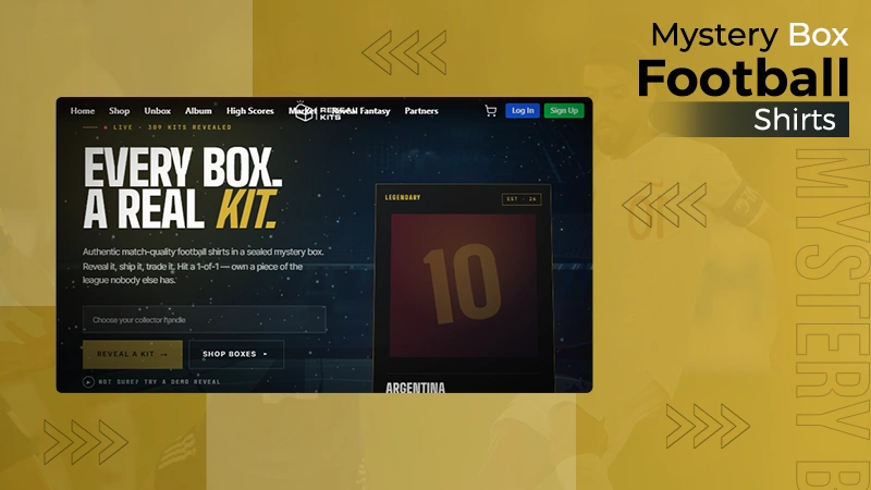 Mystery Box Football Shirt