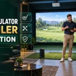 golf simulator retailer selection